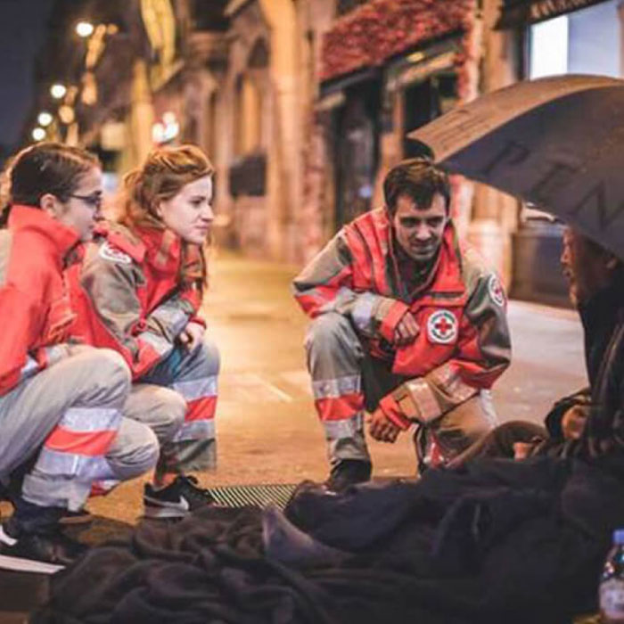 NOVANUIT s’engage avec la Croix-Rouge Française pour les sans-abris